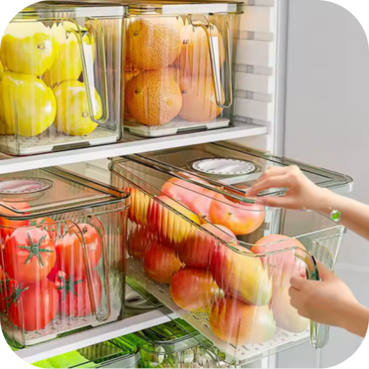 علب تخزين ذكية بتهوية قابلة للتعديل للحفاظ على الطزاجة